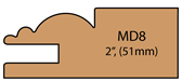 Allstyle Cabinet Doors: Miter Profile MD8(51mm)
